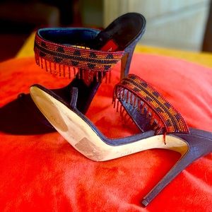 Andrea Pfister Couture beaded stilettos!!!